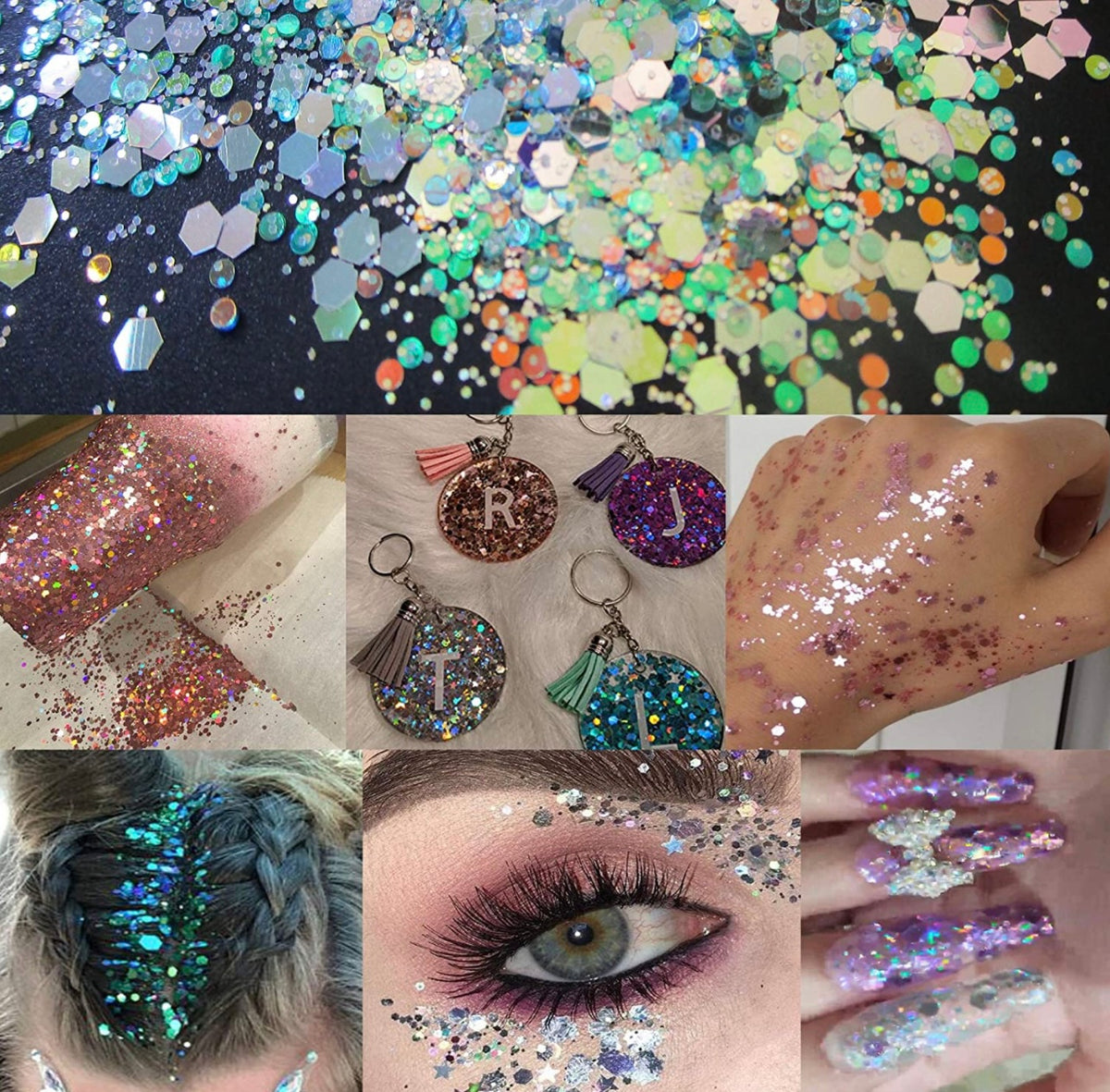 Mixed Color Chunky Glitter Set – Glam by Brittany Ann