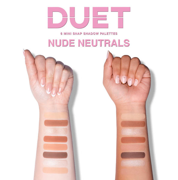 ‘Nude Neutrals’ Duet Mini Snap Palette
