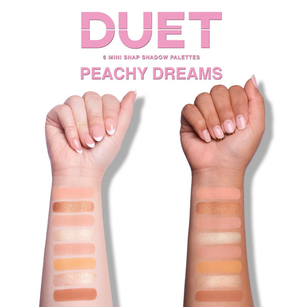 ‘Peachy Dreams’ Duet Mini Snap Palette
