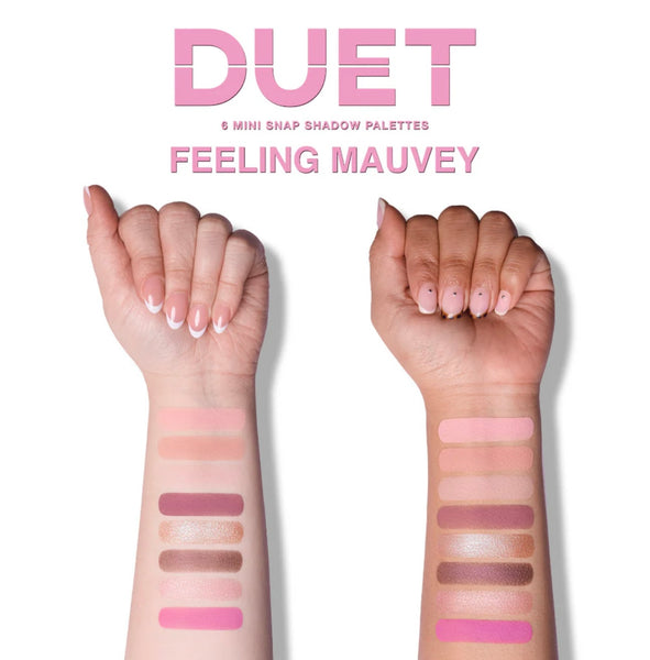 ‘Feeling Mauvey’ Duet Mini Snap Palette
