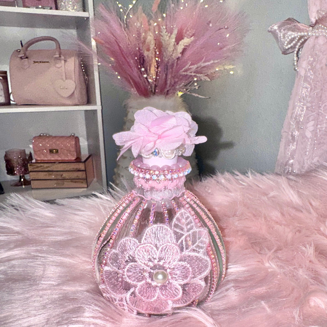 Custom Pink Light Up Bottle - PREORDER