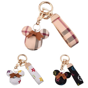 Mickey Minnie Mouse Inspired Keychain – Glam by Brittany Ann